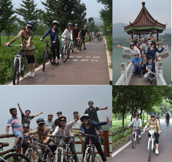 龍池山 騎行活動圓滿舉行                        